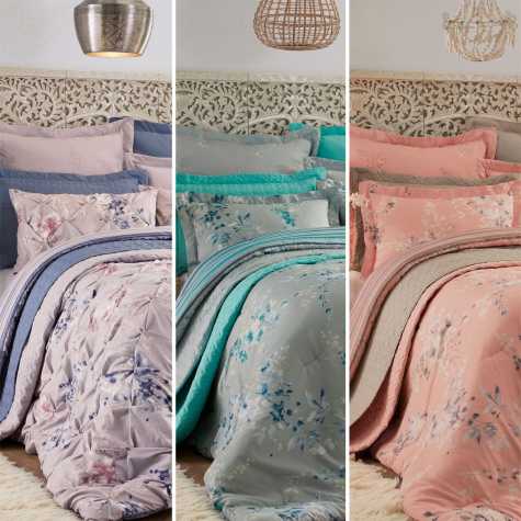 Addison Bedding Sets Homechoice, Pink And Teal Bedding Sets